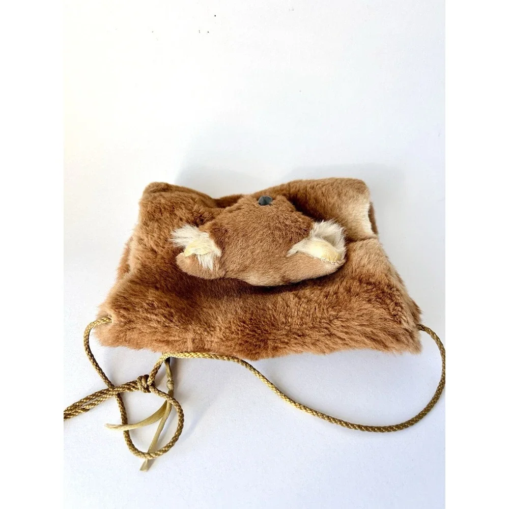 Vintage Koala Bear Stuffed Purse & Hand Warmer Australian Souvenir‎ 8x6